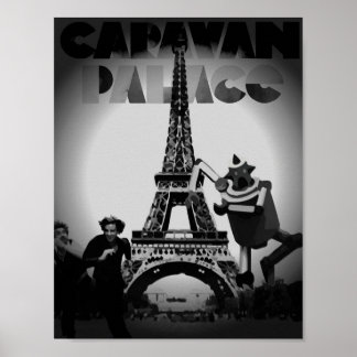 Poster Banda Robô do Palácio de Caravan