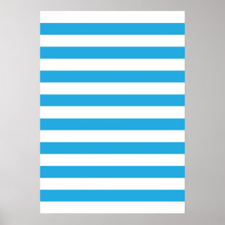 Poster Bandas Azuis