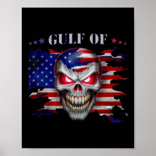 Poster Bandeira 10 Do Golfo Da América Dos Eua