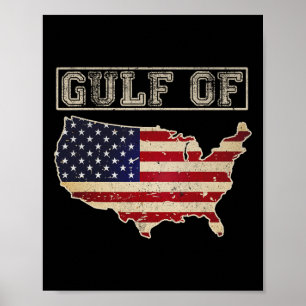 Poster Bandeira 12 Do Golfo Da América Dos Eua