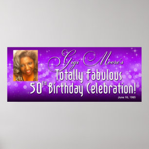 Poster Bandeira 40,5 x 16,5 da faísca de Bling da notíc