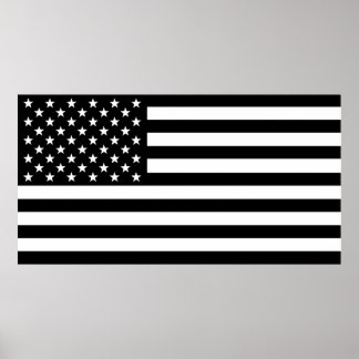 Poster Bandeira Americana