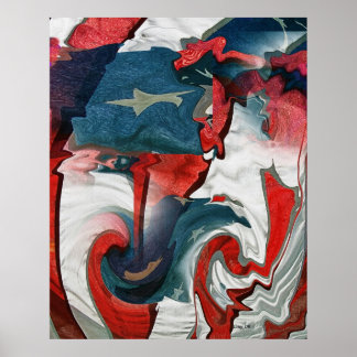 Poster Bandeira Americana #91