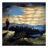 Bandeira Americana Celestial no Céu, Guerra Civil