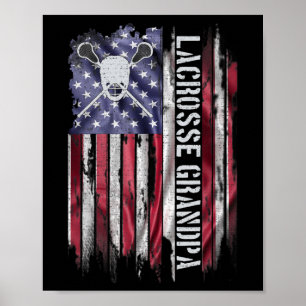 Poster Bandeira Americana Vintage Usa Avô Orgulhoso de La