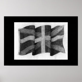 Pôster Bandeira Britânica