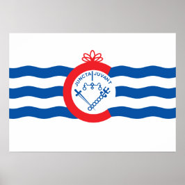 Pôster Bandeira Cincinnati