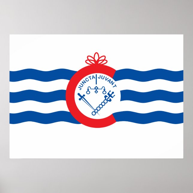 Pôster Bandeira Cincinnati (Frente)