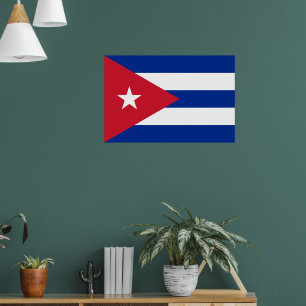 Poster Bandeira Cubana, Havana, Fidel Castro, Che Guevara