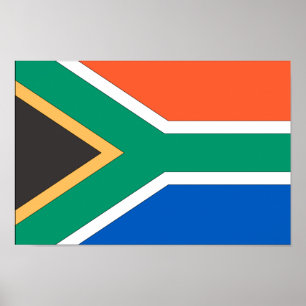 Poster Bandeira da África do Sul