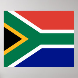 Poster Bandeira da África do Sul