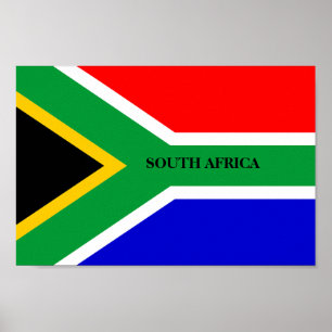 Poster Bandeira da África do Sul