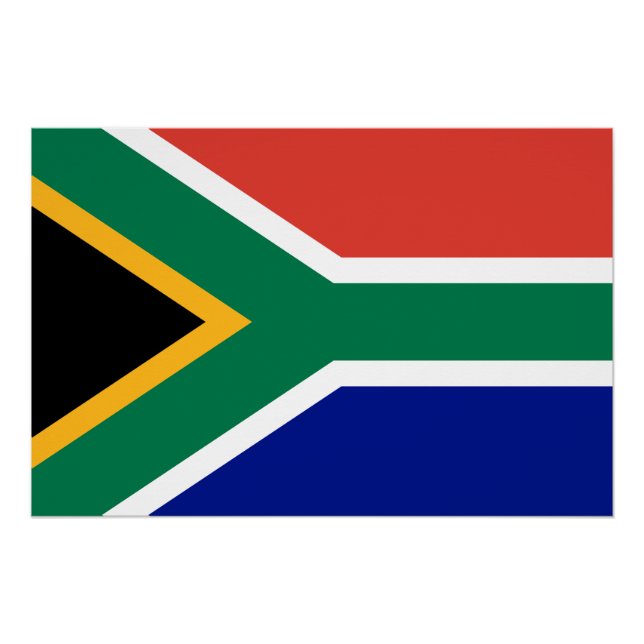 Pôster Bandeira da África do Sul (Frente)