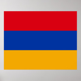 Poster Bandeira da Armênia