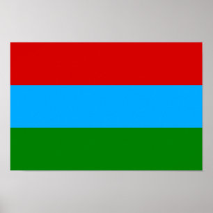 Poster Bandeira da Carélia