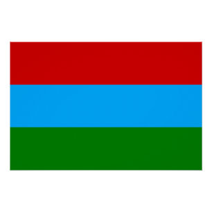 Pôster Bandeira da Carélia