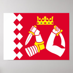 Poster Bandeira da Carélia do Norte