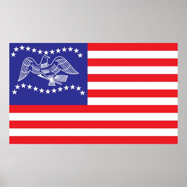 Pôster Bandeira da cidade de Fremont (Frente)