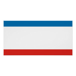 Pôster Bandeira da Crimeia