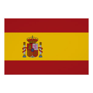 Pôster Bandeira da Espanha