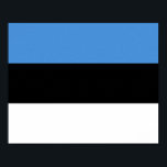 Poster Bandeira da Estônia<br><div class="desc">Bandeira da Estônia</div>