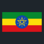 Poster Bandeira da Etiópia<br><div class="desc">Bandeira patriótica da Etiópia.</div>