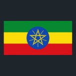 Poster Bandeira da Etiópia<br><div class="desc">Esta design apresenta a bandeira nacional da Etiópia (oficialmente conhecida como República Federal Democrática da Etiópia), que é um país sem litoral da África Oriental no Corno de África. A Etiópia é um dos países mais populosos de África e de todo o mundo. A Etiópia faz fronteira com a Eritreia...</div>