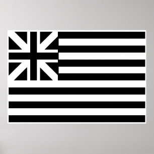 Poster Bandeira da Grande União