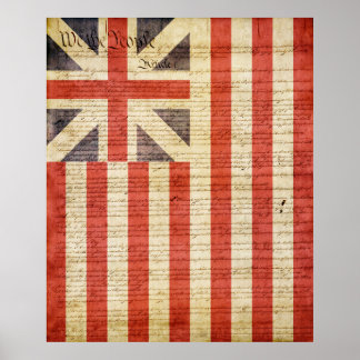 Poster Bandeira da Grande União