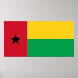 Poster Bandeira da Guiné-Bissau