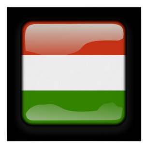 Pôster Bandeira da Hungria