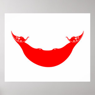 Poster Bandeira da Ilha da Páscoa (Rapa Nui)