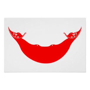 Pôster Bandeira da Ilha de Páscoa