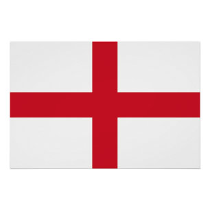 Pôster Bandeira da Inglaterra