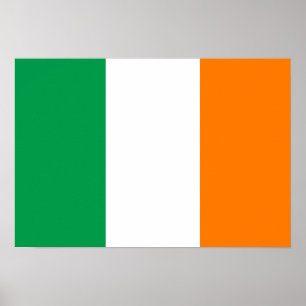 Pôster Bandeira da Irlanda