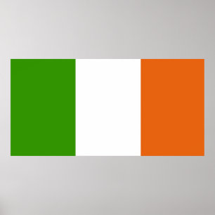 Poster Bandeira da Irlanda