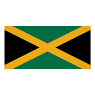 Pôster bandeira da Jamaica