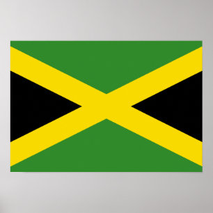 Pôster bandeira da Jamaica