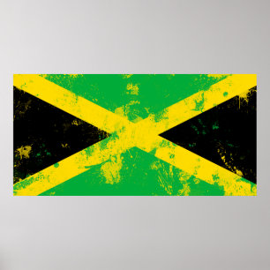 Pôster Bandeira da Jamaica