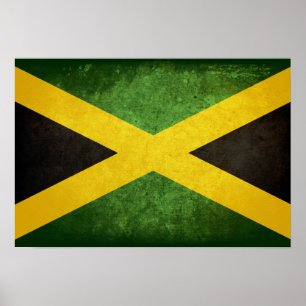 Poster Bandeira da Jamaica