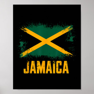 Poster bandeira da Jamaica