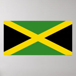 Pôster bandeira da Jamaica