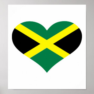 Poster bandeira da Jamaica