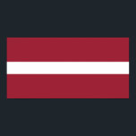 Poster Bandeira da Letônia<br><div class="desc">Bandeira patriótica da Letônia.</div>