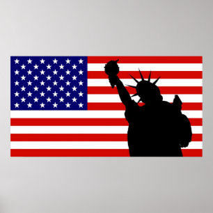 Pôster Bandeira da liberdade