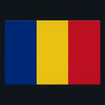 Pôster Bandeira da Romênia<br><div class="desc">Bandeira Patriótica da Romênia.</div>