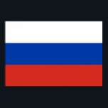 Poster Bandeira da Rússia<br><div class="desc">Bandeira Patriótica da Rússia.</div>