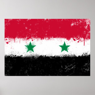 Poster Bandeira da Síria
