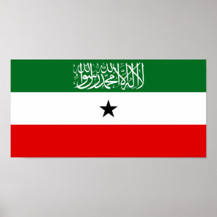 Poster Bandeira da Somalilândia