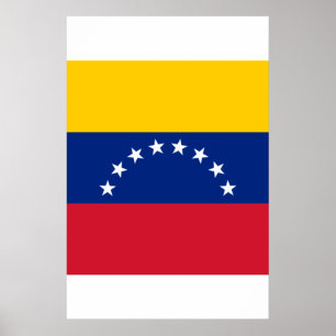 Poster Bandeira da Venezuela